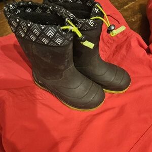 Kamik Size 1 Snow Boot For Child